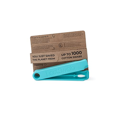 Stick démaquillant réutilisable avec boîte - Turquoise Cover