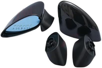 Compatible for Civic FD2 Side Mirror Spoon Style Sports Car Mirror Black Rear View Mirror