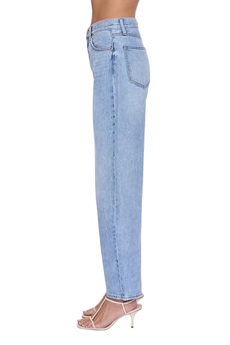 Women's Wes High Rise Barrel Leg Jean2