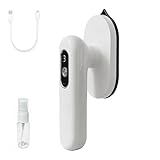 SL Euthtion Mini ferro da stiro da viaggio senza fili per vestiti, portatile, ricaricabile tramite USB, alimentato a batteria, mini ferro da stiro a caldo, 3 impostazioni di temperatura, supporta