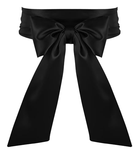 Women Dress Waist Belts Wedding Bridal Satin Sash Belts for Special Occasion Formal Prom Dresses 3.9'' Wide