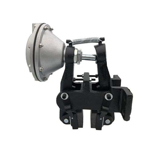 TNEHOD Vertical Pneumatic Disk Brake, 10mm/20mm Disc Thickness, Heavy Duty Air Disc Brake for Industrial Machinery, High Temperature Resistant Pneumatic Brake (Disk Thickness :10mm)
