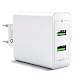 Schnellladegerät für iPhone CSL-Computer 36W mit 2 Ports