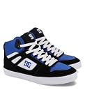 DC Shoes Pure High-Top - Leather High-Top Shoes for Men - Leather High-Top Shoes - Men - White
