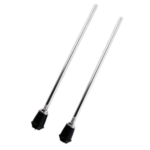 QIEIEI Bass Drum Leg Metal Risers Floor Foot Replacement Set Mount Part Accessory for Musical Instrument Drummer Percussionist