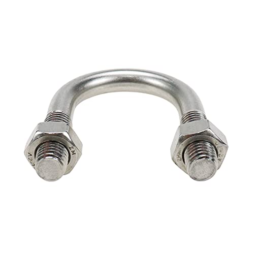 Image of Sscon 5Pcs M10x33 U-Bolts 304 Stainless Steel U-Bolt Fastener for 33mm Pipe Dia.