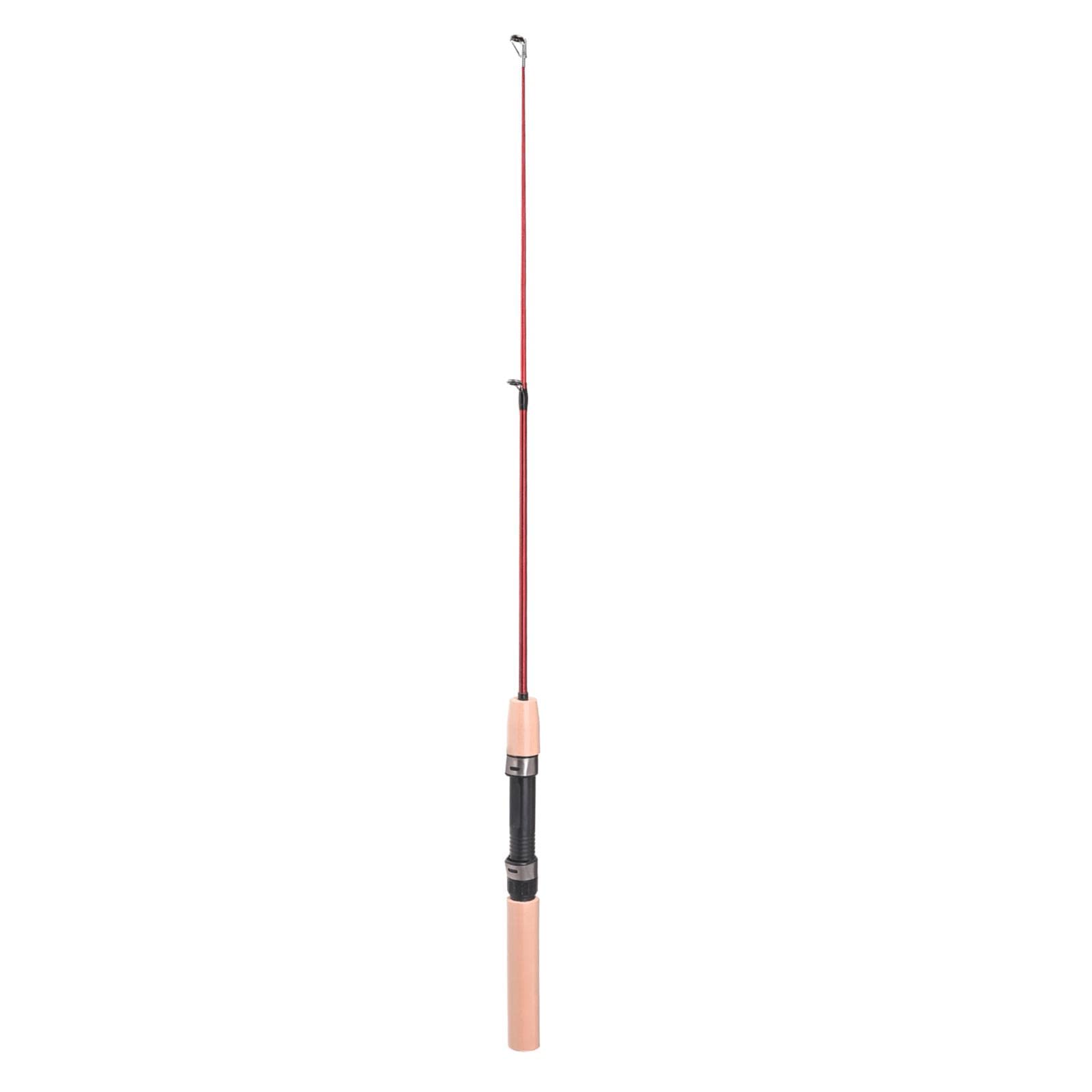 NeaxgeandX Ice Fishing Rod Mini Telescopic Pole Winter Travel Fishing Tackle Boat Sea without Fishing Reel, Style C
