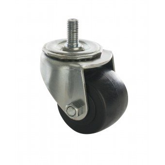 Focus Foodservice FTC1213125 2.5 UNIV THRD STEM Caster with BRKS Set 4 - Pack of 4