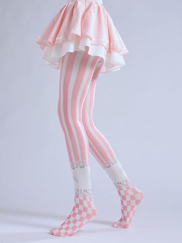 Image of Sahabowi Women's Sheer Tights, Digital Print Designs Stockings