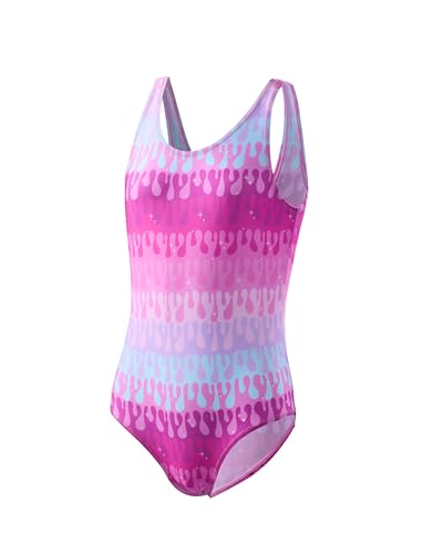 Image of Angel season Girls Swimsuits Kids Bathing Suit One Piece Swimwear with UPF 50+ Cute