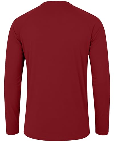 Image of FISHEAL Mens Long Sleeve Fishing Camo Shirts, UPF 50+ Sun Swim Rash Guard