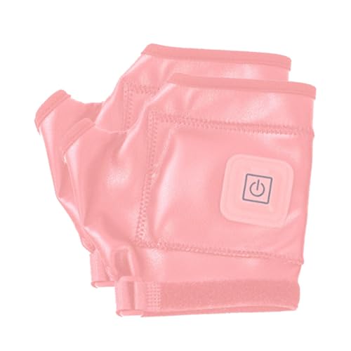 Guantes calefactables sin dedos táctiles de larga duración para el invierno