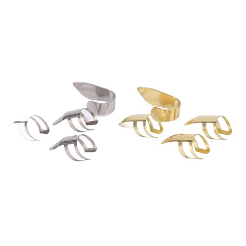 Médiators, 8 médiators en métal réglables pour guitare, banjo, ukulélé, accessoires d’instruments de musique - Les Beatles, Paul McCartney, John Lennon, RIngo Starr, George Harrison Médiators, 8 médiators en métal réglables pour guitare, banjo, ukulélé, accessoires d'instruments de musique – Image 3