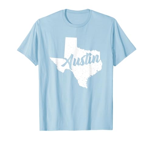 Austin Texas Cadeau Native Vintage Retro State T-Shirt