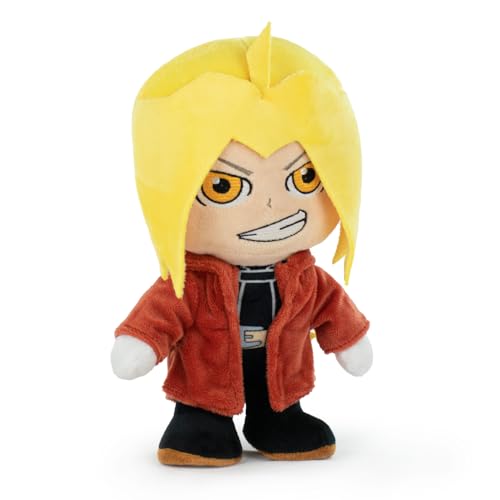 BARRADO Fullmetal Alchemist Characters Cuddly Toy - 26 Centimetres, 10'23" - Edward, Alphonse - Super Soft Quality (Edward) - Image 2