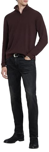 John Varvatos Men's Grand Birdseye Half Zip3