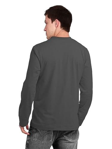 Image of fanideaz Men's Cotton Full Sleeve Henley T Shirts for Men