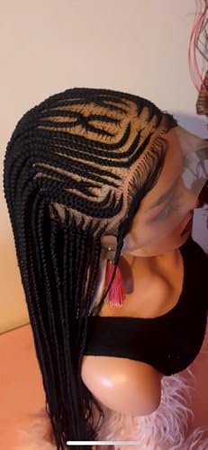 Perruque Full Lace Tresse pour un look sophistiqué sans passage en salon