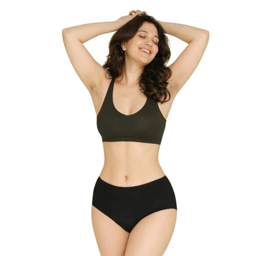 Reusable Leak-Proof Period Panties for Women (M) - Washable, Lasts 3 Years, No Pads/Cups/Tampons Needed, Odor-Free Comfort
