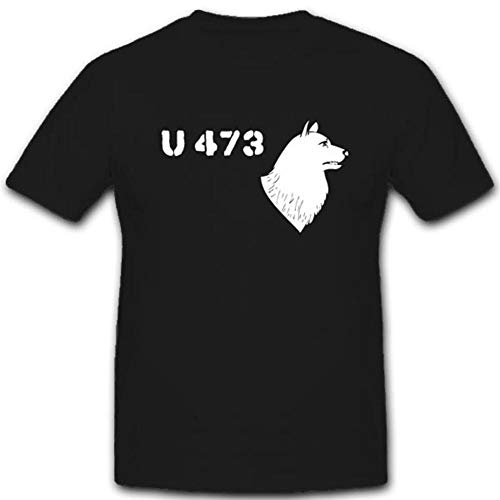 T-shirt Uboot473 pour les amoureux de l'histoire navale et des sous-marins légendaires