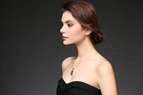 Ciondolo Cuore con 5A Zirconia Cubica collana a