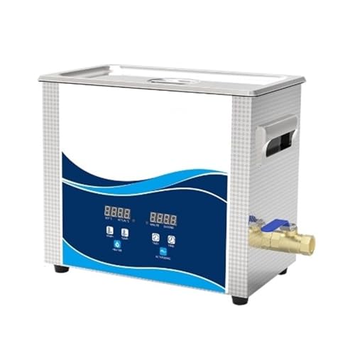 Nettoyeur à ultrasons 6,5 L et 180 W avec cuve de cavitation numérique pour atelier
