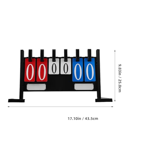 Marcador deportivo portátil BESTonZON para mesa miniatura 2