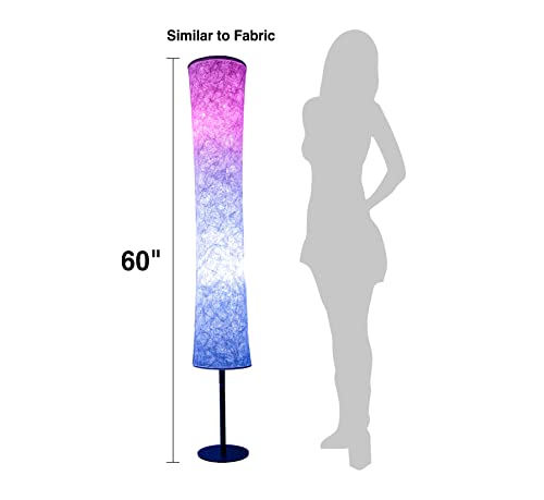 Blueye 60'' Floor Lamp, 160 Stars On White Shade(Starry Sky Design), App & Remote Control, Rgbcw 2700K-6500K, 2X 60W Equivalent, Works With With Alexa Google Assistant #TOP5