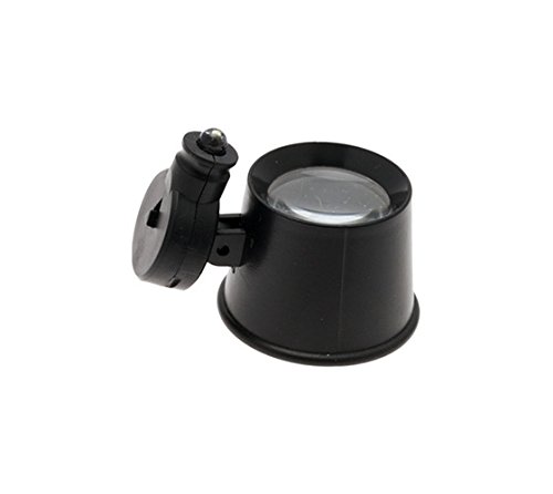 Aven 26034-LED, 10x Eye Loupe with Swivel LED Light, Pack of 60 pcs