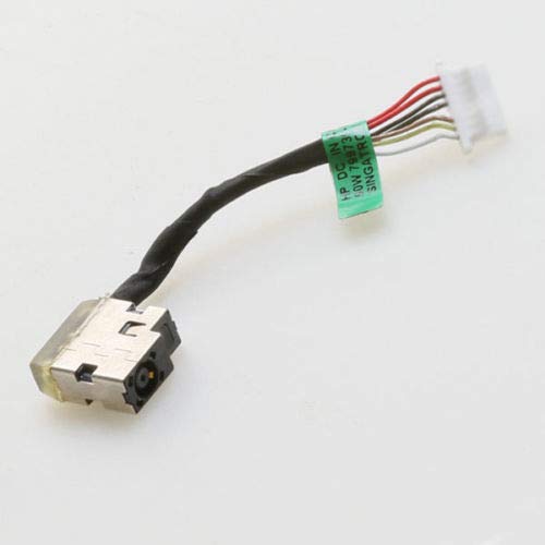 Laptop DC in Power Jack Cable Charging Port Socket Connector for HP 17-CN 17-CN0010NR 17-CN0013DX 17-CN0025NR 17-CN0053CL 17-CN0065CL M50400-001 M46694-F27 M46694-S27 M46694-Y27 Plug Wire Harness New