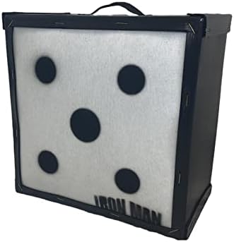 BIGSHOT Iron Man 18" High Compression Archery Field Point Target - Backyard, Camp and Discharge for Crossbows, Compounds, Traditional Bows and Airbows.