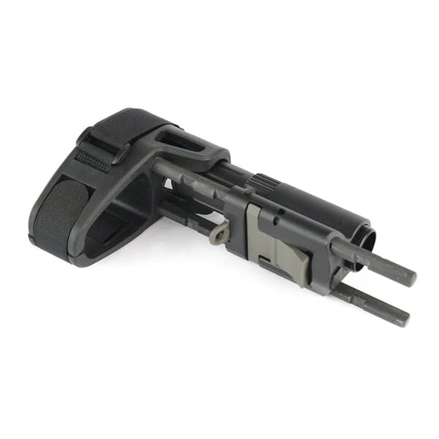 ブラック サブマシンガン ストック付き ブラック サブマシンガン ストック付き