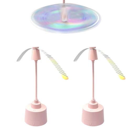 Ventilador repelente de moscas, controlador de trampa de mosquitos con cuello de cisne flexible de 360°, luz LED amarilla, eliminación física de insectos sin químicos, con gancho para colgar, para