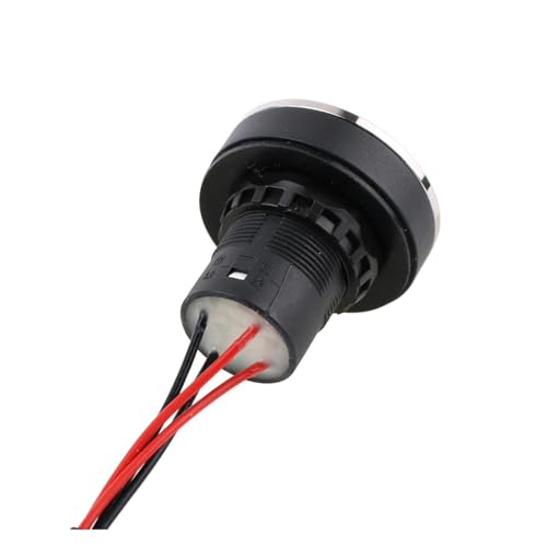 Bouton-poussoir vert 22mm résistant éviter mauvais câblage - 4