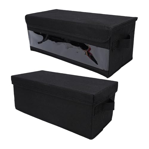 Caja de almacenamiento de CD apilable para optimizar espacio en el hogar 3