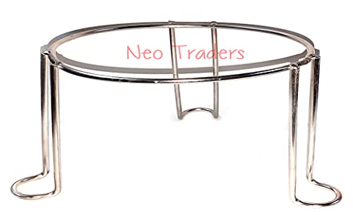 Image of Steel Gamla /Matka Stand, Plant Pot Holder