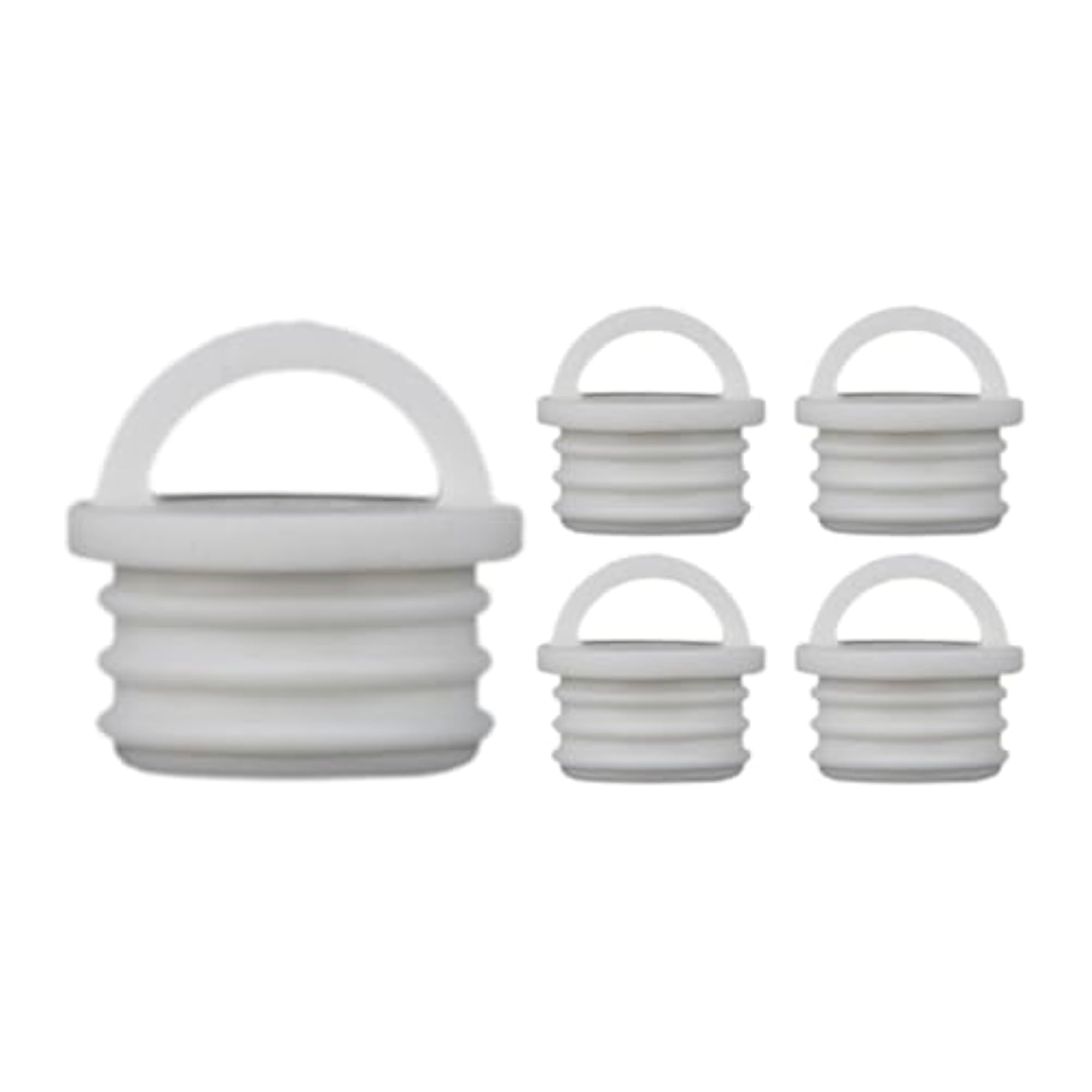 5X Rotating Mop Bucket Drain Plug Replacement Cover Plug 29x26mm