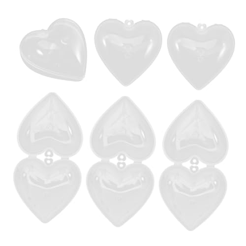 JOINPAYA Pacifier Holder Case Baby Pacifier Box Portable Compact Pp Material Safe for Baby Heart Shape Design