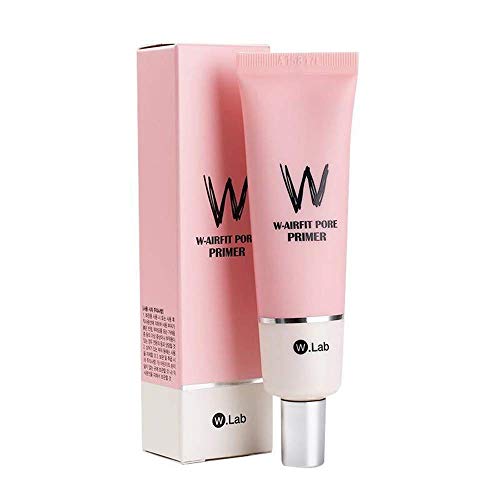 W - Authentic Airfit Pore Primer Face Makeup Primer, Big Pores Perfect Cover, Skin Flawless and Glowing 35g