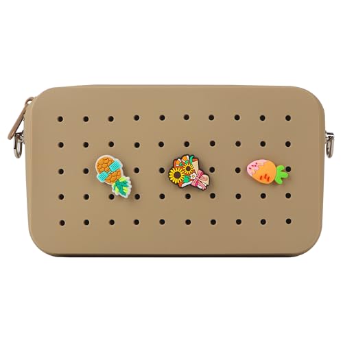 Silicone Crossbody Handbag, Portable Travel Shoulder Bag, Large Capacity, Perfect everyday use bag, Beach bag2