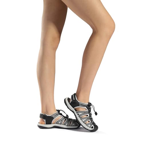 DREAM PAIRS Women's 160912-W Adventurous Summer Outdoor Sandals