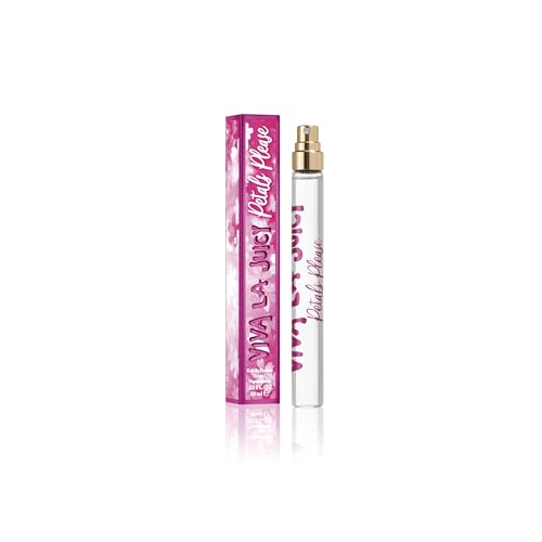 Juicy Couture Viva La Juicy Petals Please Eau de Parfum Femme Vaporisateur de Sac, Senteur Florale & Fruitée, Cadeau Femme