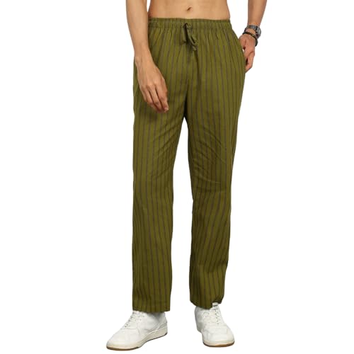Image of Men's Cotton Linen Pajama