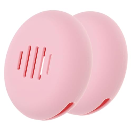 Beatifufu 旅行用ミニエッセンシャルシリコンメイクアップオーガナイザーマット2個パック美容スポンジ収納ケースプレスボックス