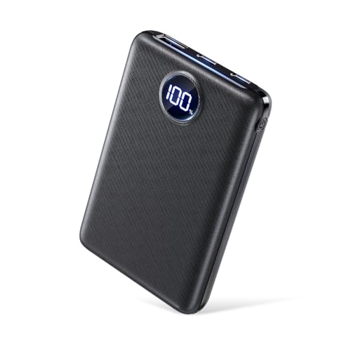 35% off - モバイルバッテリー 軽量 小型 【20000mA大容量・薄型モデル】 急速充電 3台同時充電 LED残量表示 PSE技術適合 低電流対応 Type-C入出力兼用&USB出力ポート搭載 安全設計＆多種保護 携帯充電器 iPad/iPhone/Android全種機器対応 コンパクト 持ち運び便利 機内持ち込み可能 アウトドア/旅行/出張/停電対策/緊急防災に 日本語取扱説明書