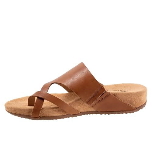 SoftWalk Women's Blaine Sandal, Luggage, 124