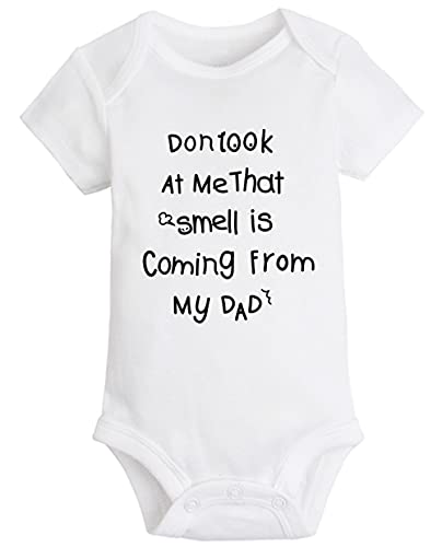 Funny Baby Bodysuit Cute Infant Boy Girl Clothes Super Soft Cotton Suit Humor Comfy One-Piece Gifts Newborn Essentials