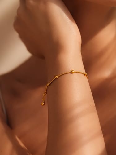 Image of Rubans Demi Fine Stainless Steel Bracelet Waterproof Gift for Women & Girls