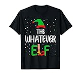 Photo Gallery whatever elf family matching christmas pjs funny maglietta Photo Gallery whatever elf family matching christmas pjs funny maglietta