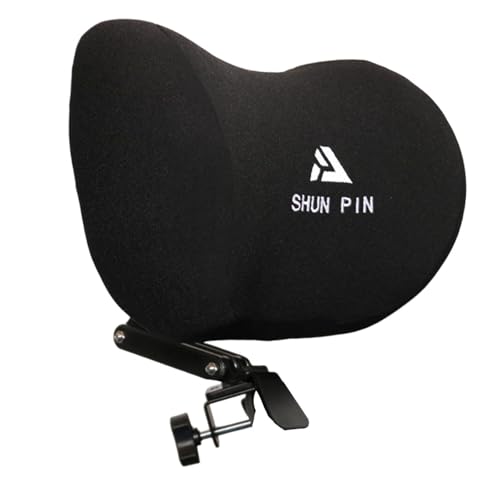 MagiDeal Reposacabezas Ajustables para Silla de Oficina Silla de Computadora Almohada Accesorio de Accesorio para El Cabezal para El Espesor del Respaldo del R, Espuma de Memoria
